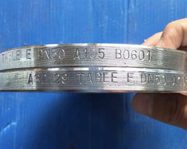 AS 2129 Table E Backing ring Flanges