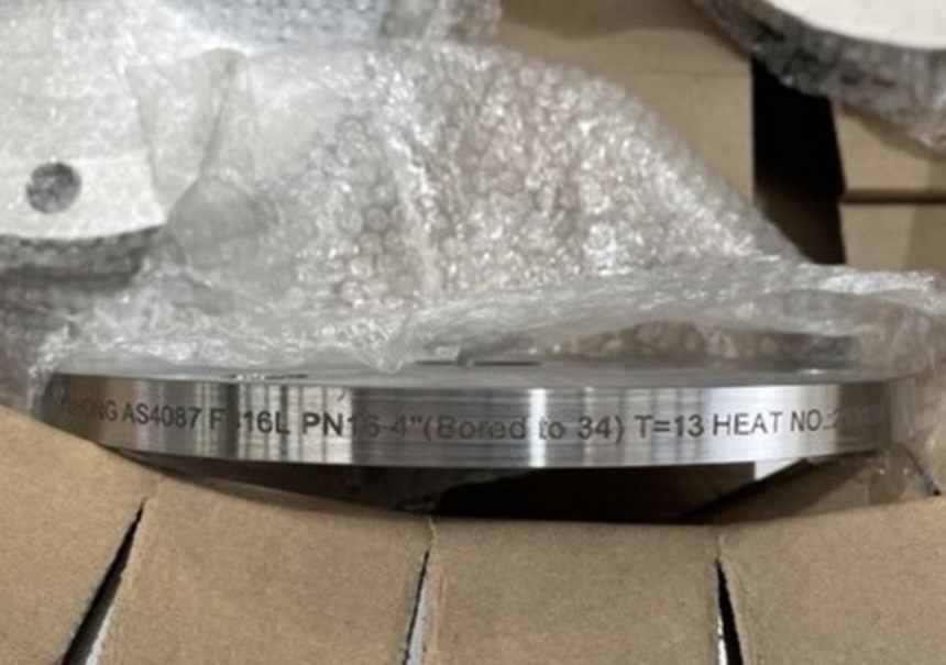 AS4087 PN10 PN16 Stainless Steel Flanges for HDPE Stub End