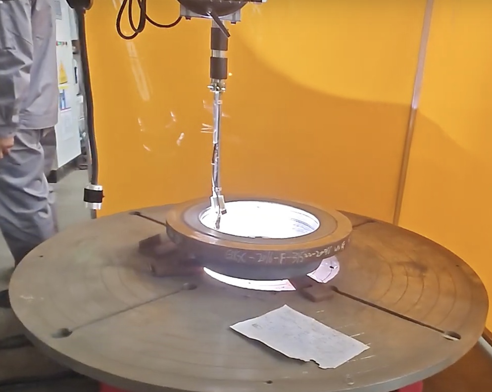 ASTM A105 with SS316L Welding Overlay flanges