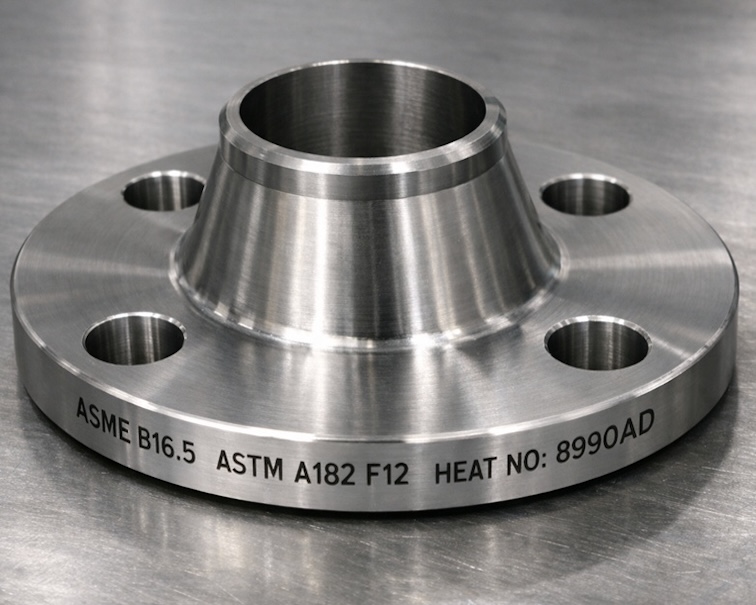 ASTM-A182-F12-Weld-Neck-Flange-WNRF-ASME-B16.5