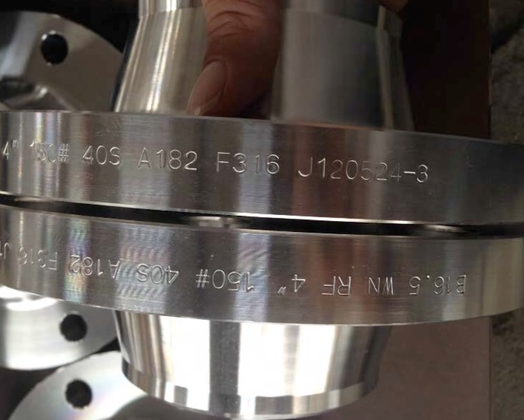 ASTM A182 F316-316L Flange ASME B16.5 Weld Neck Flanges