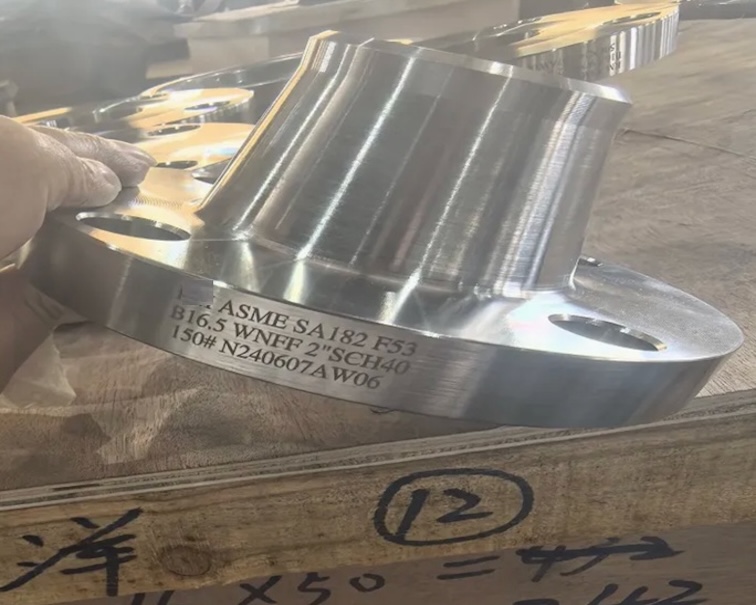 ASTM A182 F53 Weld neck Flanges UNS S32750 ASME B16.5