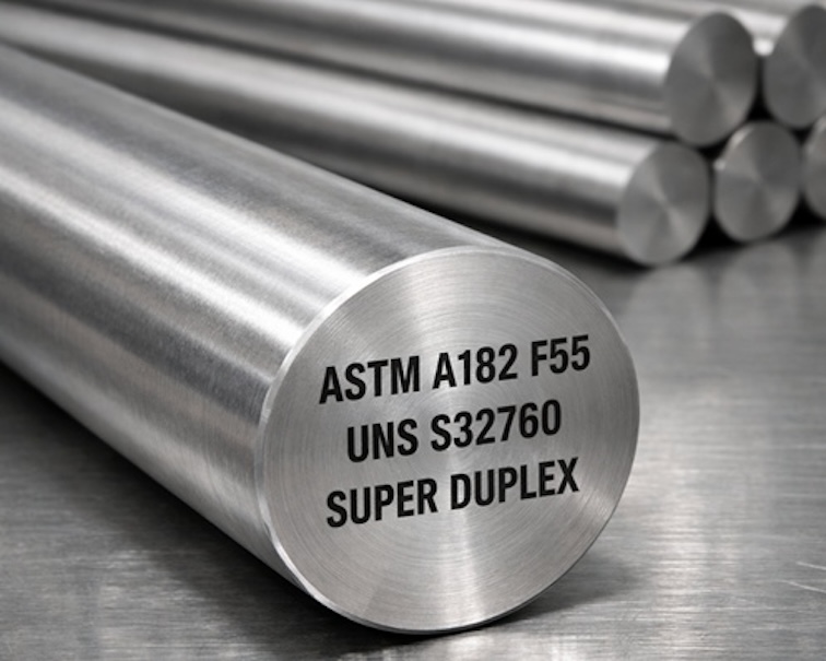 ASTM-A182-F55-UNS-S32760-Super-Duplex-round-bars