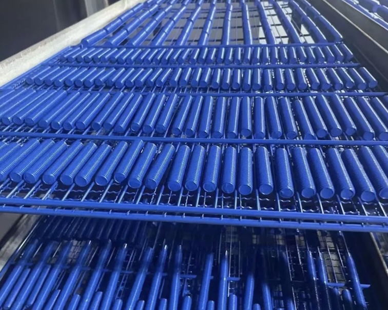 ASTM A193 B7 Stud Bolts with Zinc Nickel Plating PTFE Coating