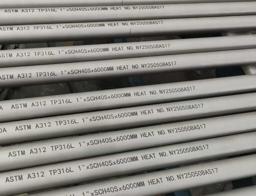 ASTM A312 TP316-316L Stainless Steel smls Pipe