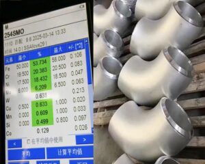 ASTM A403 WP S31254 Elbow Tee Reducer ASME B16.9 Pipe Fittings