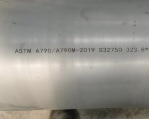 ASTM A790 UNS S32750 Pipes 2507 Super Duplex Stainless steel Pipes