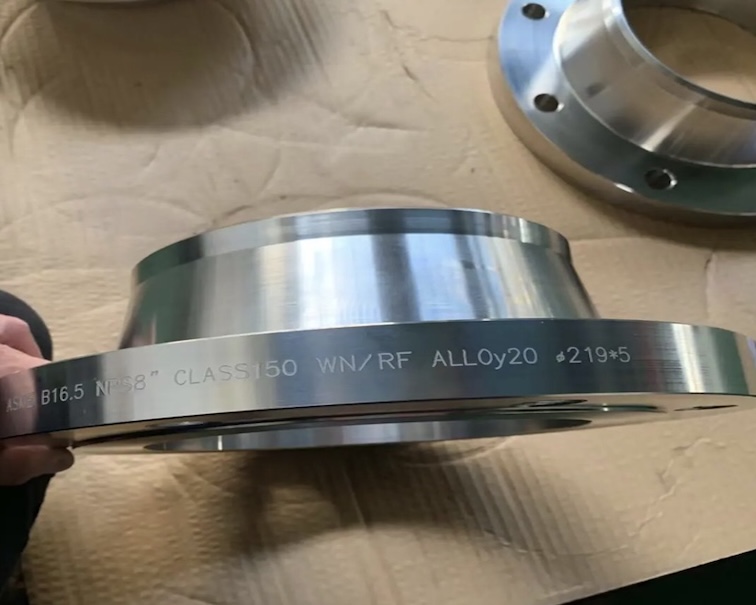 ASTM-B462-UNS-N08020-Alloy-20-Weld-Neck-Flange