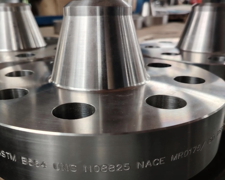 ASTM-B564-UNS-N08825-ALLOY-825-Weld-Neck-FLANGE-ASME-B16.5