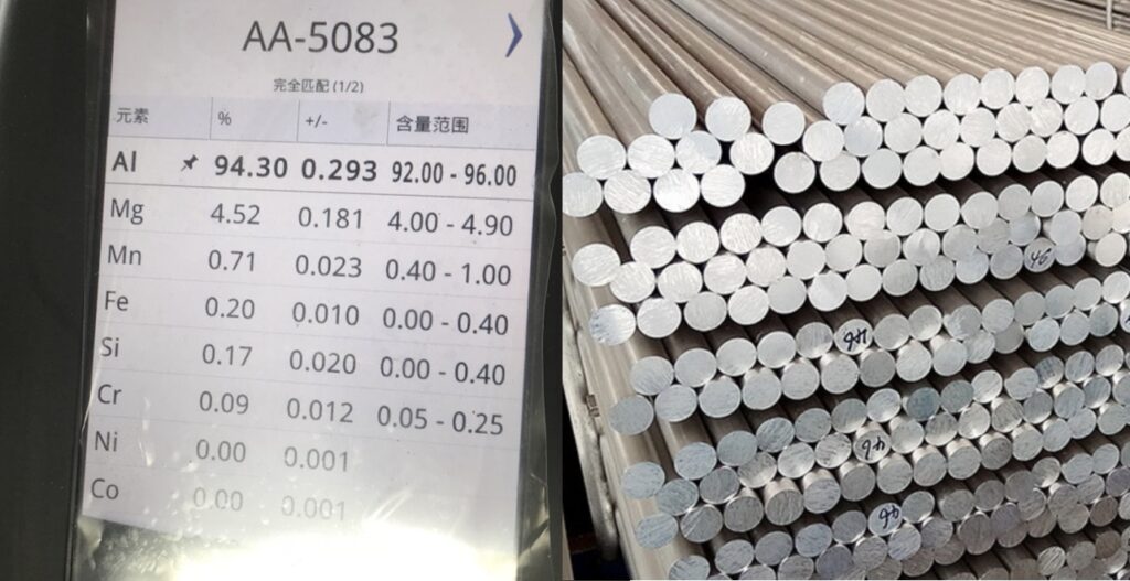 Aluminum 5083 Round Bar