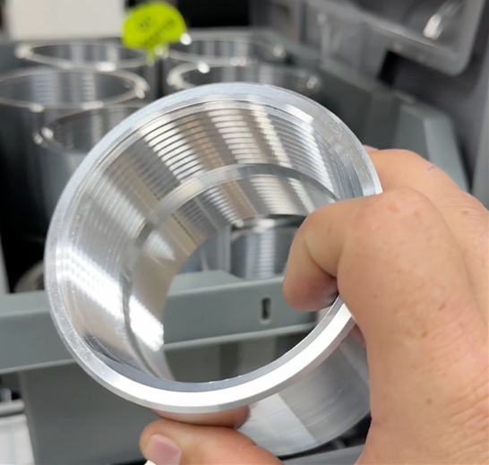 Aluminum 6061 Full Coupling NPT Thread