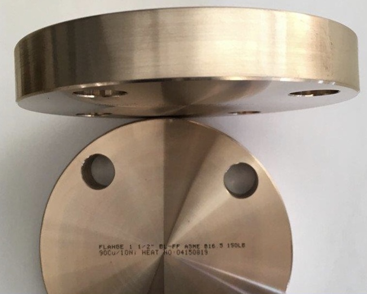 BLIND FLANGE RAISED FACE COPPER-NICKEL ALLOY ASTM B171 C70600 ASME B16.5