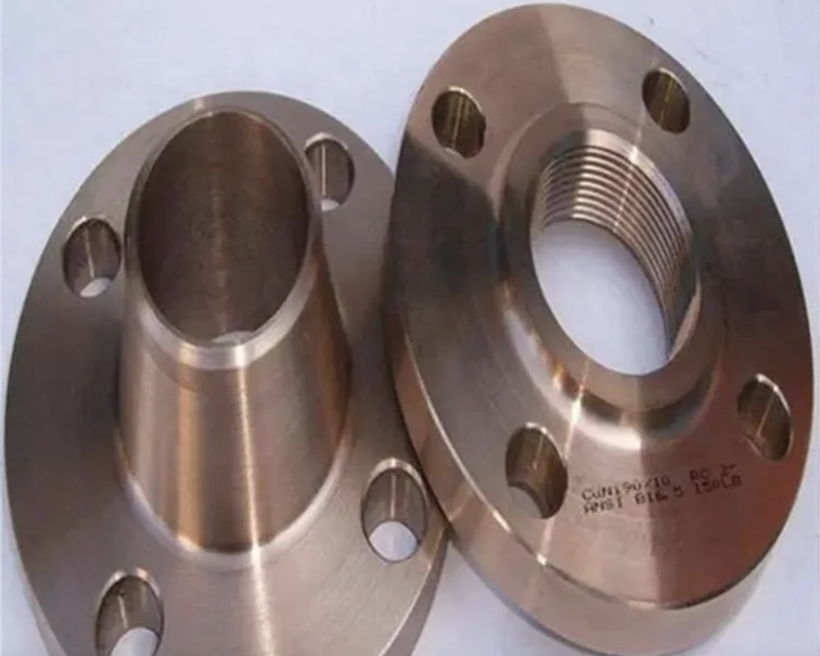 Copper Nickel Threaded Flange UNS C70600 CUNI 9010