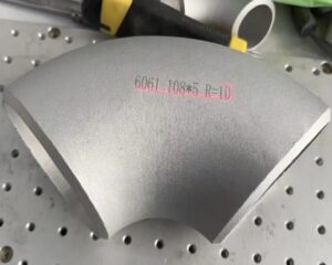 aluminum pipe fitting 6061 T6 Elbow ASME B16.9